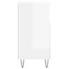 vidaXL Komoda sjajna bijela 60 x 35 x 70 cm od konstruiranog drva