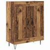 vidaXL Highboard Staro drvo 69,5 x 34 x 180 cm Konstruirano drvo