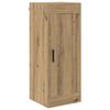 vidaXL Highboard Umjetnički hrast 34,5 x 34 x 180 cm Konstruirano drvo