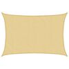 vidaXL Jedro protiv sunca boje pijeska 4,5x3,5 m 100% poliester Oxford