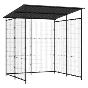 vidaXL Spremi&scaron;te za bicikle 190 x 190 x 222 cm čelično crno