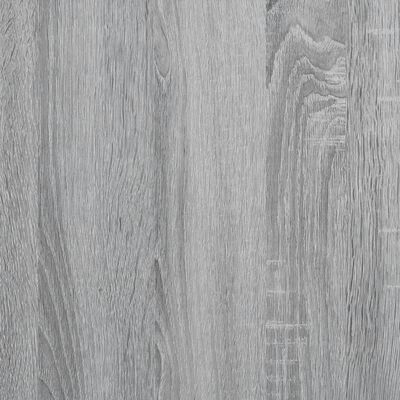 vidaXL Pekarski stalak siva boja hrasta 90x40x84 cm od drva i metala