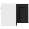 vidaXL Kuhinjski ormarić Zidne Crna 57 x 57 x 40 cm Konstruirano drvo