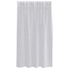 vidaXL Voile zavjesa 2 pcs Svijetlo siva 140 x 140 cm Poliester
