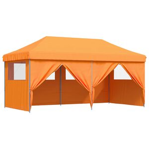 vidaXL &Scaron;ator za zabave 292 x 580 x 315 cm Narančasta Oxford tkanina