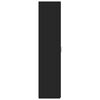 vidaXL Visoka komoda crna 40 x 42,5 x 185 cm od konstruiranog drva