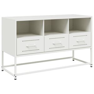 vidaXL TV ormarić bijeli 100,5 x 39 x 60,5 cm čelični