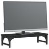 vidaXL Stalak za monitor crni 55 x 23 x 14 cm od konstruiranog drva