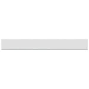 vidaXL Prozorska klupčica Bijela 80 x 10 x 4,5 cm PVC