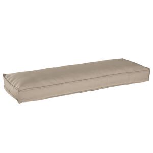 vidaXL Jastuk Oxford tkanina Sivosmeđa 120 x 40 x 8 cm