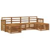 vidaXL Set vanjskih sofa 5 kom.