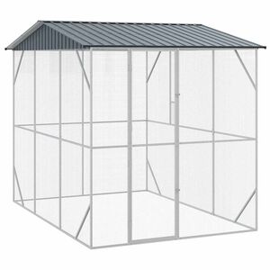 vidaXL Kavez za ptice Antracit 227 x 310 x 247 cm