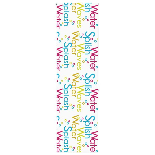 vidaXL Rolo zavjesa za tuš 70x240 cm širina tkanine 66 cm