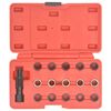 vidaXL 16-dijelni set alata za popravak navoja svjećice M14 x 1,25