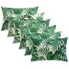 vidaXL Presvlaka za jastuk 6 pcs HEERLEN Uzorak lista 50 x 75 cm