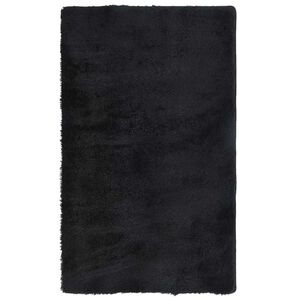 vidaXL Čupavi tepih visokog flora &ldquo;NAVARRA&rdquo; crni 60x100 cm poliester