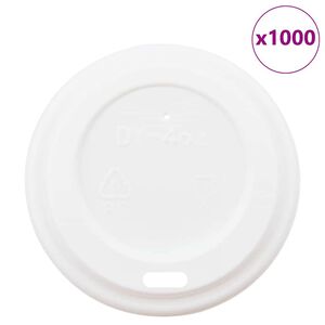 vidaXL Papirnati poklopci za &scaron;alice za kavu &Oslash;60 mm 4 oz 1000 kom