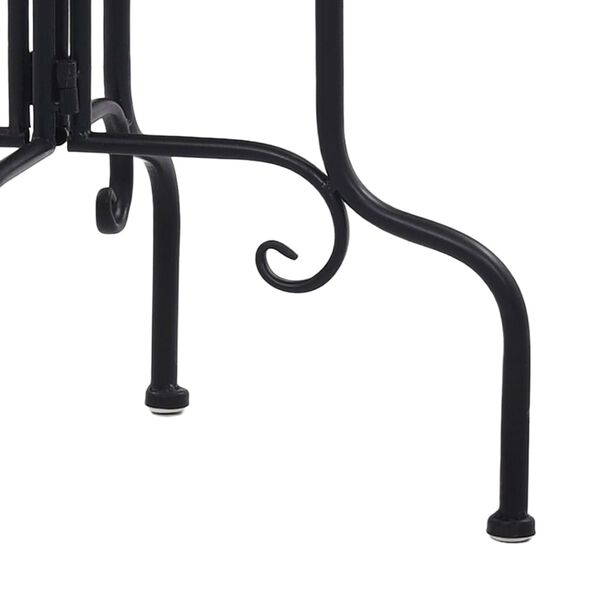 vidaXL Pomoćni stolić s mozaikom terakota keramički