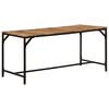 vidaXL Blagovaonski stol 160 x 80 x 75 cm masivnog grubog drva manga