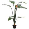 vidaXL Umjetna Strelitzia Biljka Zelena 70 x 18 x 155 cm Tkanina i PE