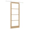 vidaXL Klizna vrata ORKDAL Prirodna 93 x 232 cm