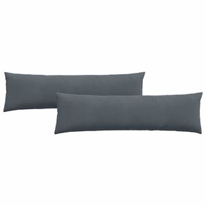 vidaXL Jastučići za sofu 2 pcs Tamno siva 145 x 40 cm Kordura tekstil