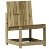 vidaXL Vrtna stolica 50,5 x 55 x 77 cm od impregnirane borovine