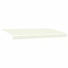 vidaXL Povlačivi tende Krema 400 x 200 cm Poliester i aluminij