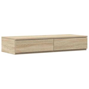 vidaXL Ladice za krevet Sonoma hrast 100 x 36,5 x 16,5 cm