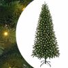vidaXL Umjetno božićno drvce Zelena 210 cm PE i PVC
