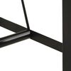 vidaXL Barski stol 110 x 55 x 107 cm masivno drvo bagrema i željezo