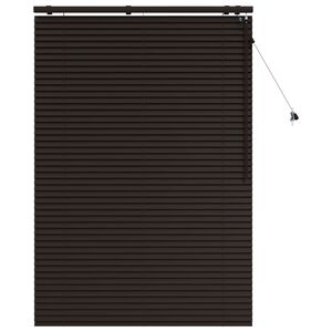 vidaXL Venecijanska roleta Tamno smeđa 115 x 160 cm 35 mm