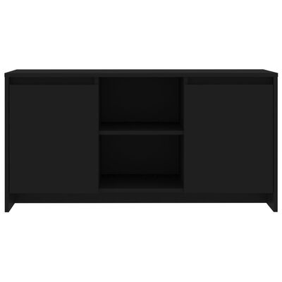 vidaXL TV ormarić crni 102 x 37,5 x 52,5 cm od iverice
