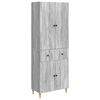 vidaXL Set ormara 2 pcs 66 x 34,5 x 90 cm Konstruirano drvo