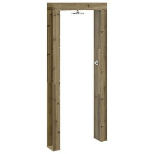 vidaXL Vanjski tu&scaron; 226 cm Impregnirano borovo drvo i nehrđajući čelik