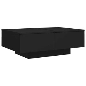 vidaXL Stolić za kavu crni 90 x 60 x 31 cm od konstruiranog drva