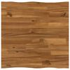 vidaXL Pravokutni stolni vrh 40 x 40 x 3,5 cm Četvrtasti Prirodna