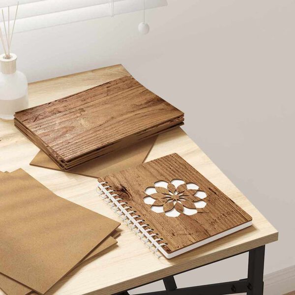 vidaXL Dekor Paneli 12 pcs Staro drvo 21 x 30 x 0,27 cm