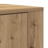 vidaXL Highboard hrast artisan 80 x 33 x 150 cm Konstruirano drvo