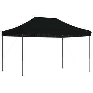 vidaXL &Scaron;ator za zabave 292 x 440 x 315 cm Crna Oxford tkanina