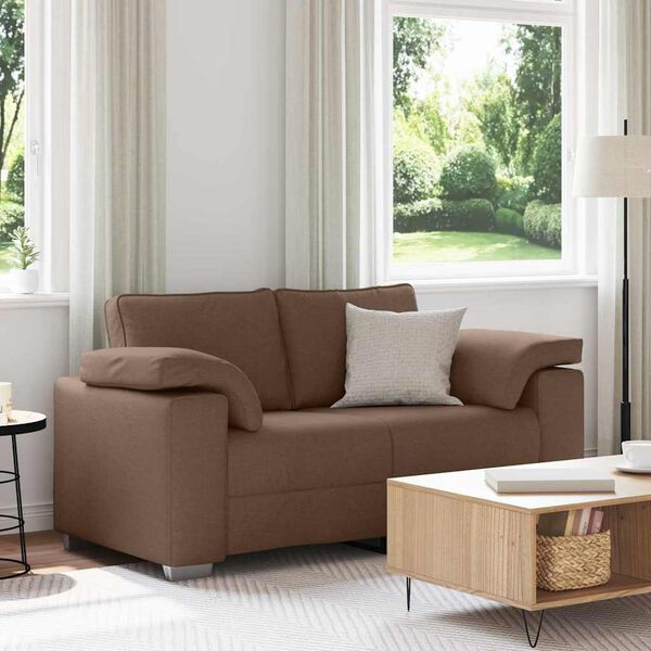 vidaXL Sofa Smeđa 160 x 77 x 82 cm tkanina