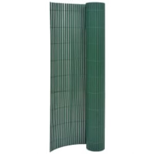 vidaXL Dvostrana vrtna ograda 110 x 300 cm zelena