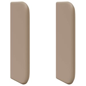 vidaXL U&scaron;i uzglavlja Smeđa 40,5 x 40,5 x 4 cm PVC
