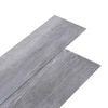 vidaXL Podne daske Mat drvo sivo 2,51 m&sup2; 18 kom. PVC