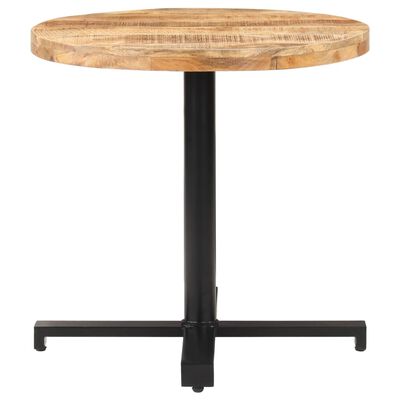 vidaXL Bistro stolić okrugli Ø 80 x 75 cm od grubog drva manga