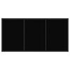 vidaXL Set vanjskog namje&scaron;taja 5 pcs Crna i antracit 140 x 70 x 73 cm