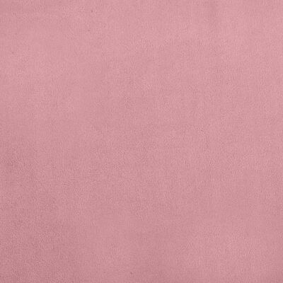 vidaXL Krevet za pse ružičasti 100 x 54 x 33 cm baršunasti