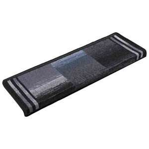 vidaXL Otirači za stepenice samoljepljivi 5 kom 65x21x4 cm crno-sivi