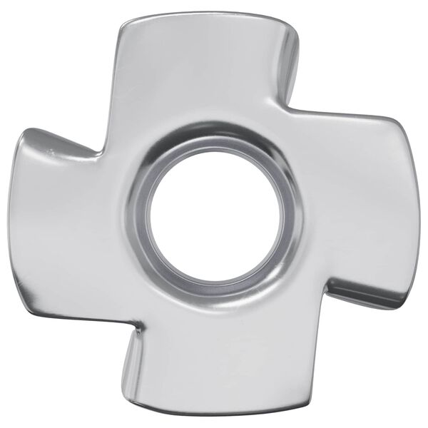 vidaXL Urezana T-matica 12 pcs Srebrno M6 mm Čelik