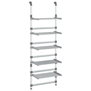 vidaXL Viseći stalak za su&scaron;enje rublja na 5 razina od aluminija